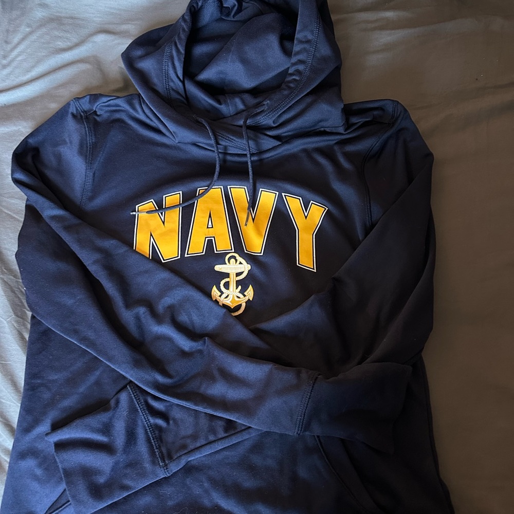 Under Armour Navy hoodie W Med